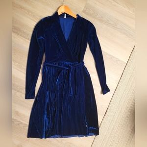 Gorgeous velvet velous dress, ethical brand
